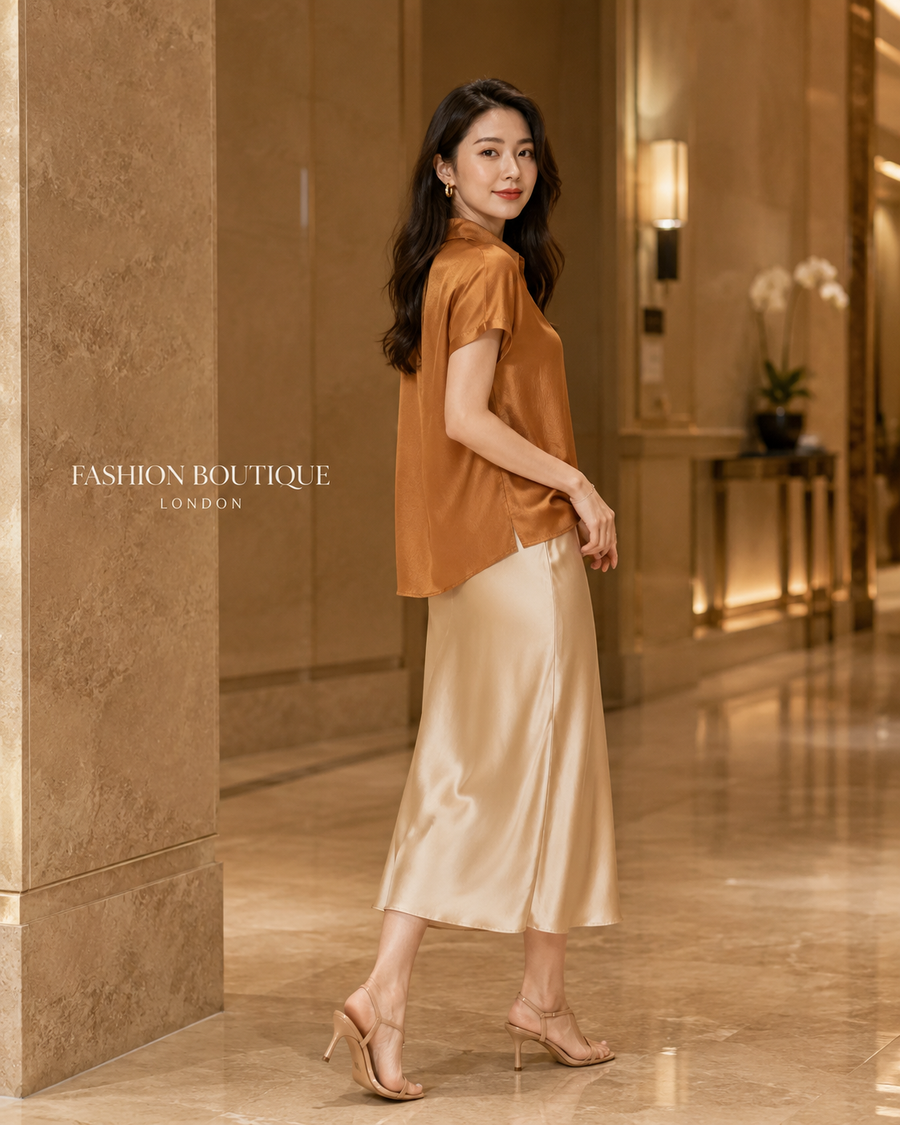 The Fitzrovia Lustre Blouse