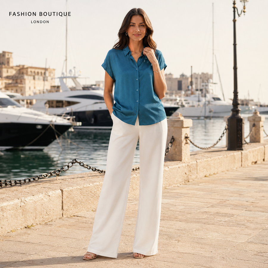 The Fitzrovia Lustre Blouse
