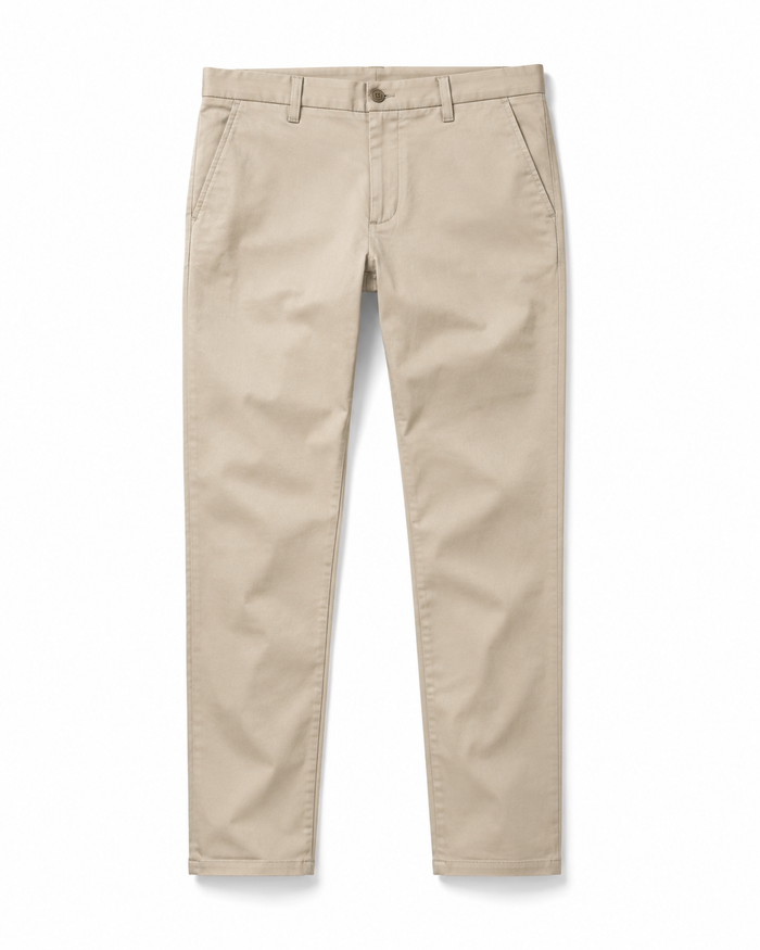 Classic Slim-Fit Chino Trousers – Men