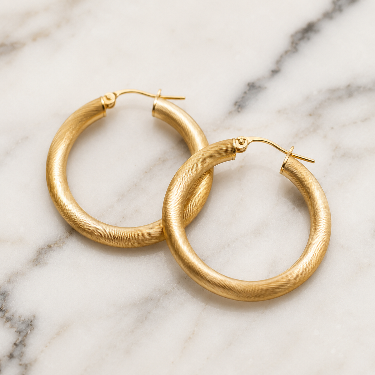 The Mayfair Gold Hoops