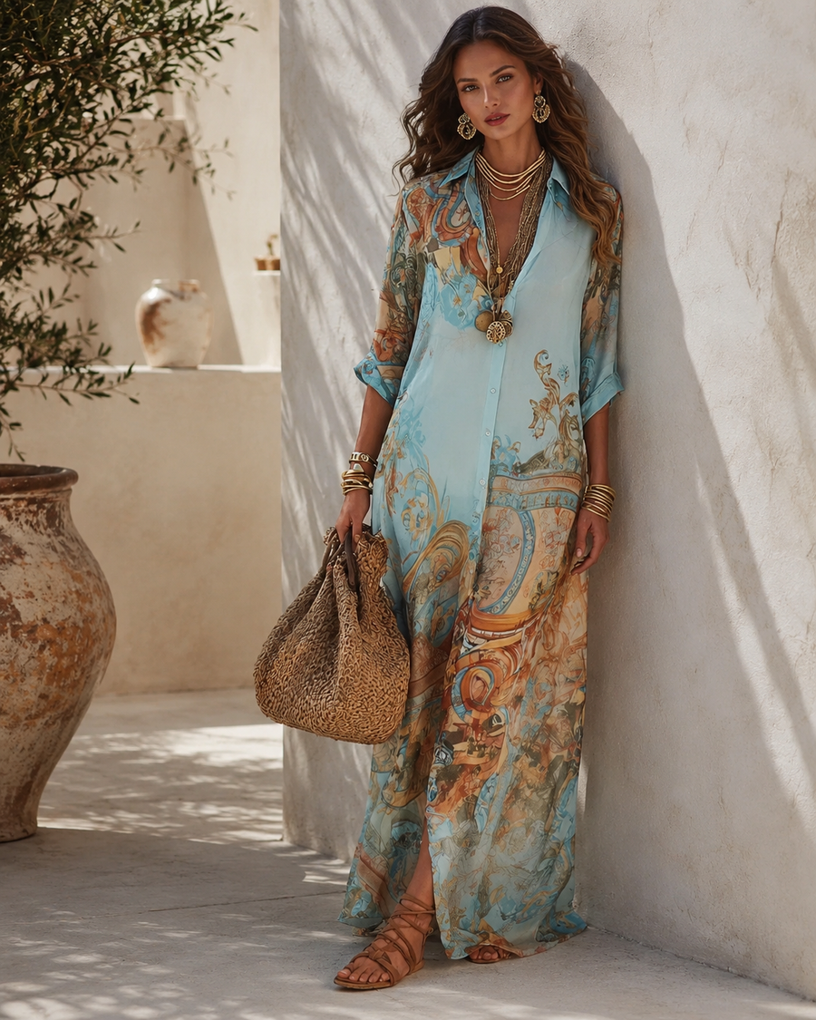 The Hampstead Printed Dress