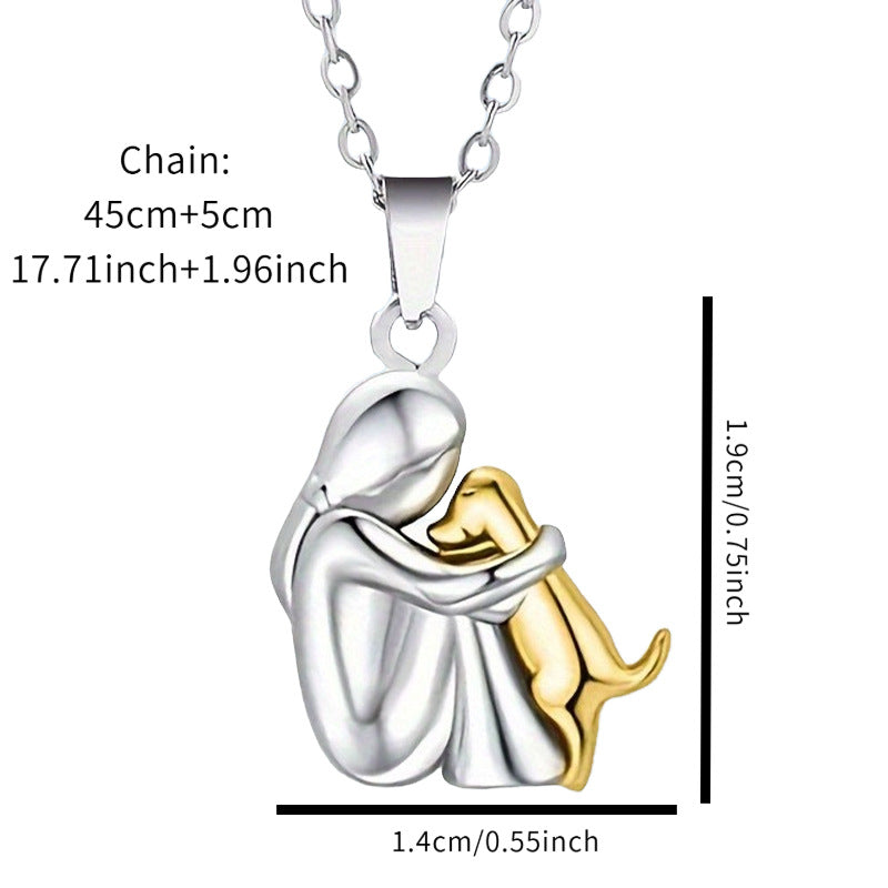 The Greenwich Puppy Pendant Necklace — image 2