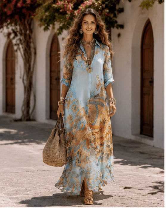 The Hampstead Printed Dress