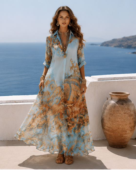 The Hampstead Printed Dress